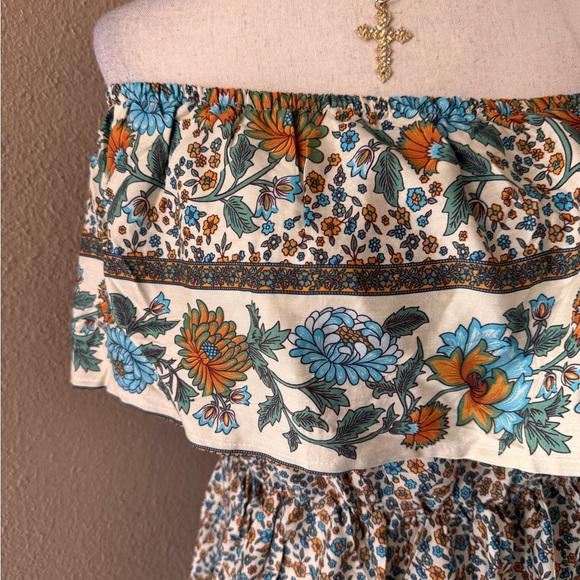 🆕Off the shoulder boho dress - Picture 6 of 6